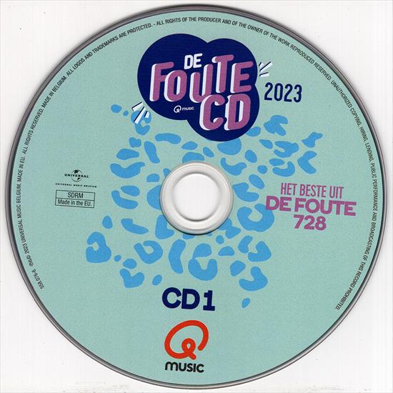Q-Music - De Foute CD 2023 3CD 2023 - Q-Music - De Foute Cd 2023 Disc1.bmp